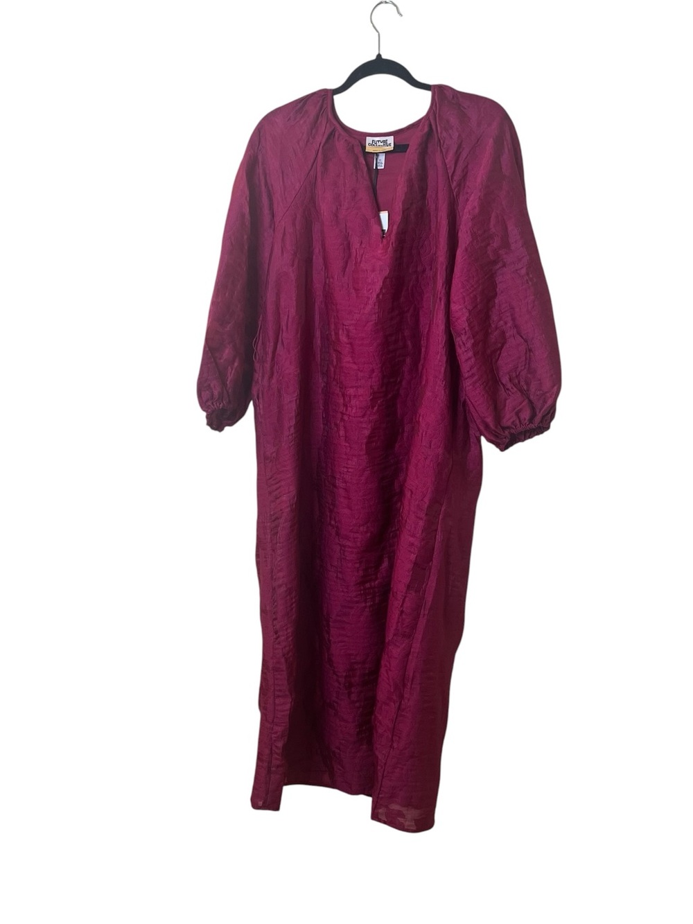 Target's The Future Collective Magenta Pink Tunic Mumu Dashiki Dress Sz XS